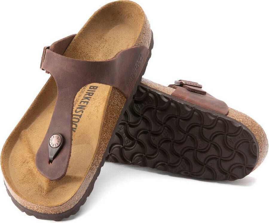 Birkenstock Gizeh BS dames sandaal bruin - Foto 3