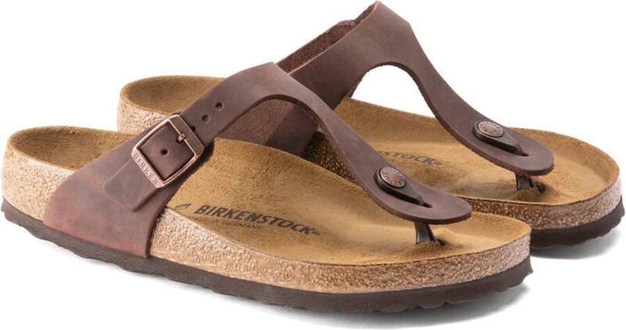 Birkenstock Gizeh BS dames sandaal bruin - Foto 4