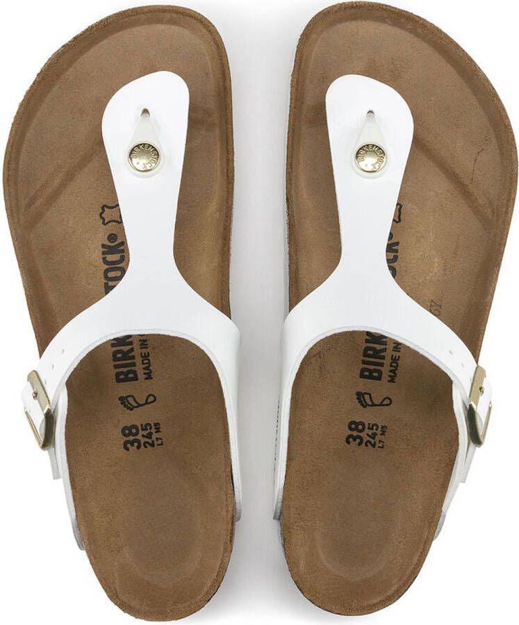 Birkenstock Gizeh BS dames sandaal wit