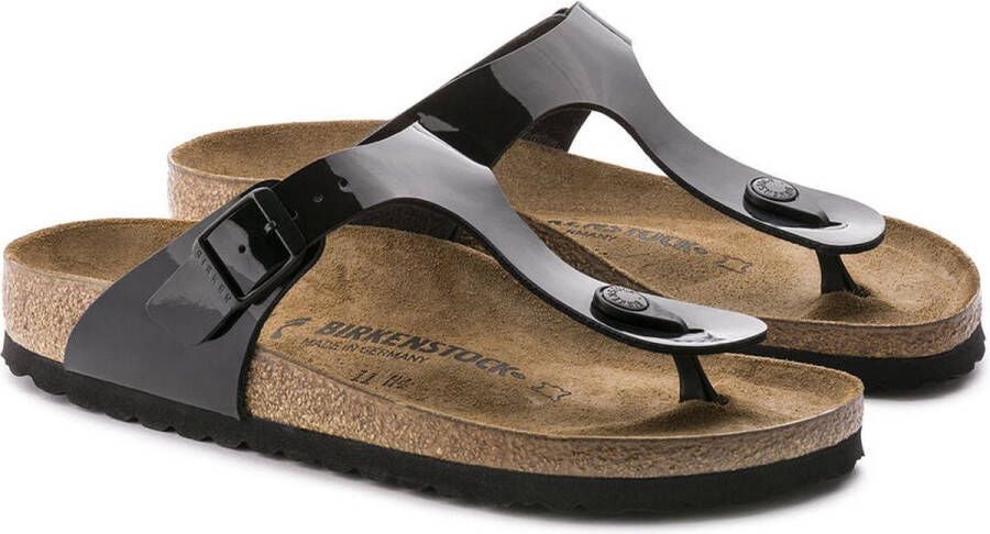 Birkenstock Gizeh BS dames sandaal zwart