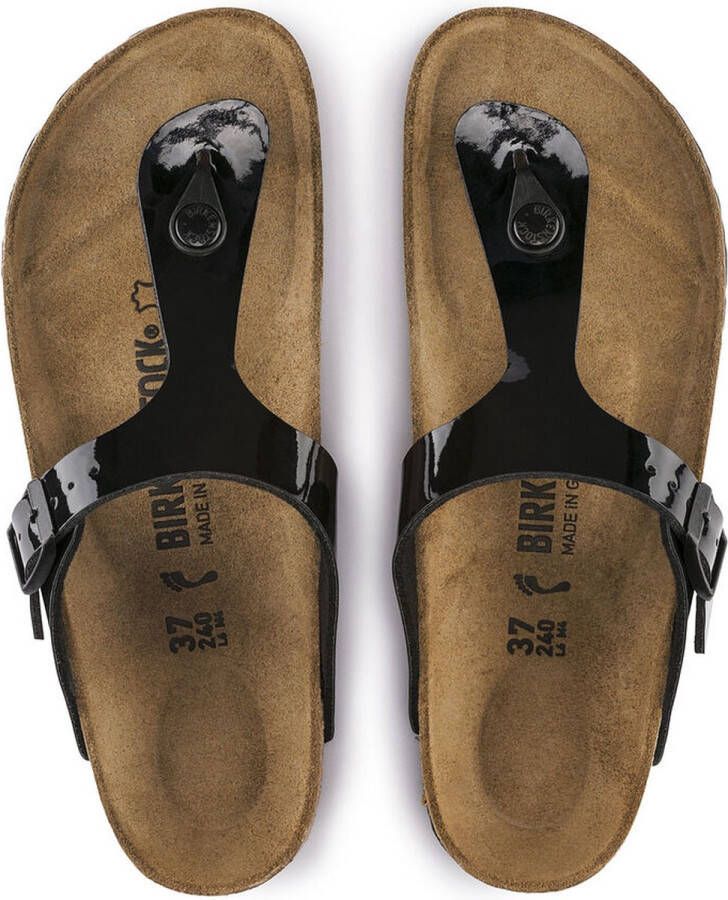 Birkenstock Gizeh BS dames sandaal zwart