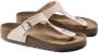 Birkenstock Women's Gizeh BFBC Earthy Vegan Sandalen Normal bruin beige - Thumbnail 11