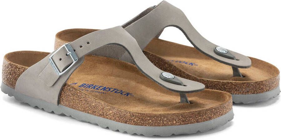 Birkenstock Gizeh dames sandaal grijs