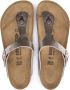 Birkenstock Gizeh Dames Slippers Graceful Taupe Narrow fit | Taupe | Imitatieleer - Thumbnail 9