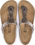Birkenstock Gizeh Dames Slippers Graceful Taupe Narrow fit | Taupe | Imitatieleer - Thumbnail 15
