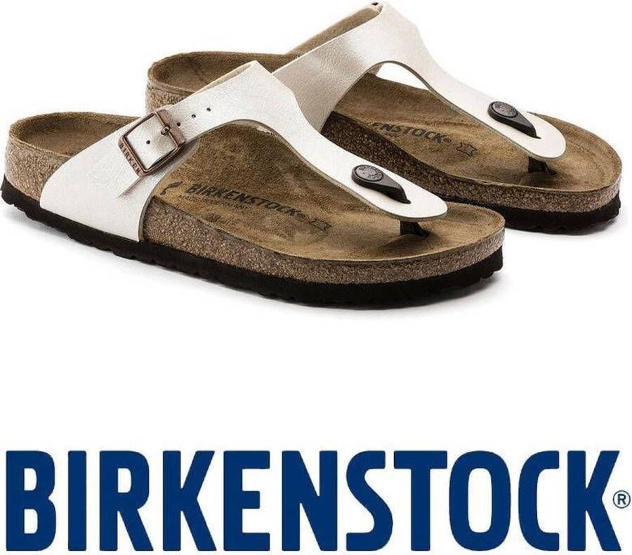Birkenstock Gizeh Dames Slippers White