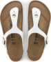 Birkenstock Gizeh Dames Slippers White Patent Narrow fit | Wit | Imitatieleer - Thumbnail 6