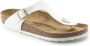 Birkenstock Gizeh Dames Slippers White Patent Narrow fit | Wit | Imitatieleer - Thumbnail 7
