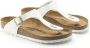 Birkenstock Gizeh Dames Slippers White Patent Narrow fit | Wit | Imitatieleer - Thumbnail 10