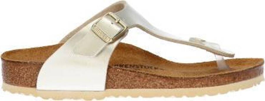 Birkenstock Gizeh Electric Metallic Slippers goud