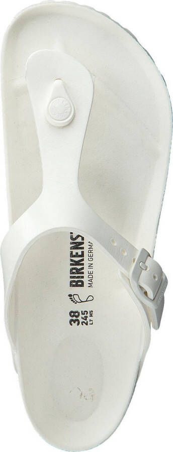 Birkenstock Witte Gizeh EVA Sandalen met brede pasvorm Wit - Foto 9
