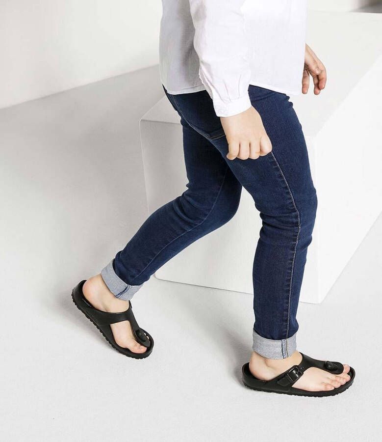 Birkenstock Slippers Kinderen Gizeh EVA 128423 Black - Foto 9
