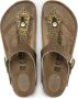 Birkenstock Gizeh Leopard Gold regular BF SMU Dames Slippers - Thumbnail 7