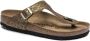 Birkenstock Gizeh Leopard Gold regular BF SMU - Thumbnail 7