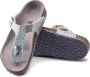 Birkenstock Gizeh Kids Slippers Disco Zilver Narrow - Thumbnail 12