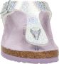 Birkenstock Gizeh Kids Slippers Disco Zilver Narrow - Thumbnail 5