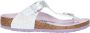 Birkenstock Gizeh Kids Slippers Disco Zilver Narrow - Thumbnail 7