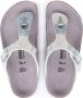 Birkenstock Gizeh Kids Slippers Disco Zilver Narrow - Thumbnail 10