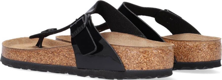 Birkenstock Gizeh Slippers Black Patent Regular