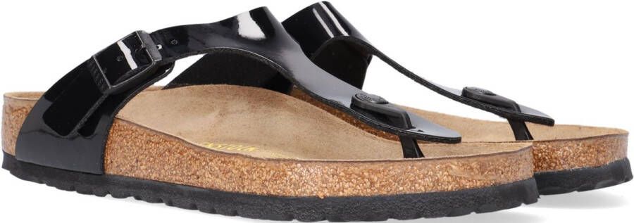 Birkenstock Gizeh Slippers Black Patent Regular