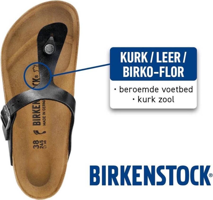 Birkenstock Gizeh Slippers Kinderen Donkerblauw