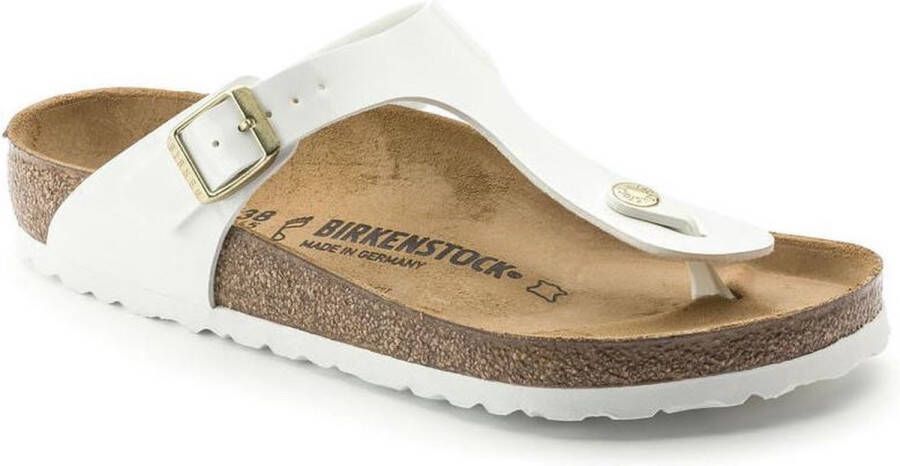 Birkenstock Gizeh slippers Vrouwen Wit Lak