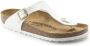 Birkenstock Gizeh slippers Vrouwen Wit Lak - Thumbnail 4