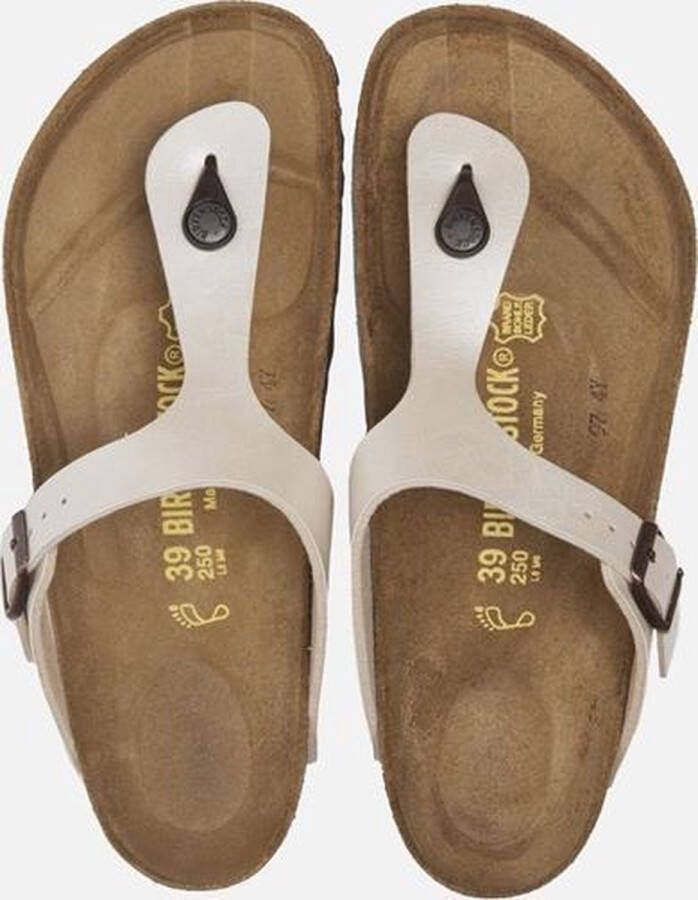 Birkenstock Gizeh slippers wit