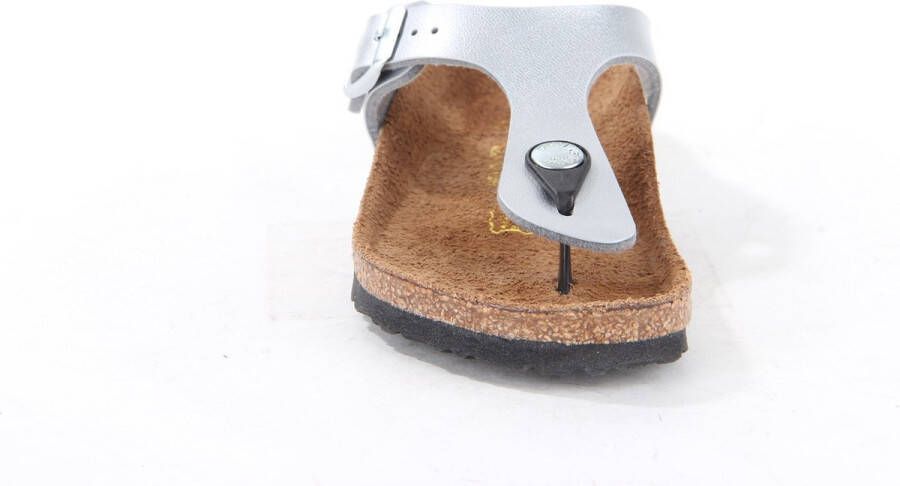 Birkenstock Gizeh Smal Kinderen Slippers Silver