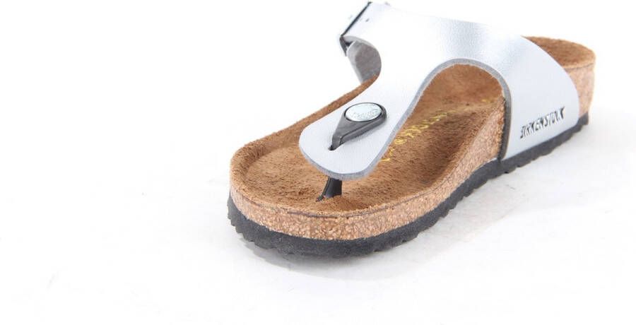 Birkenstock Gizeh Smal Kinderen Slippers Silver
