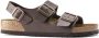 Birkenstock Milano Sandalen Dark Brown Regular-fit Bruin Imitatieleer - Thumbnail 7