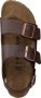 Birkenstock Milano Sandalen Dark Brown Regular-fit Bruin Imitatieleer - Thumbnail 9