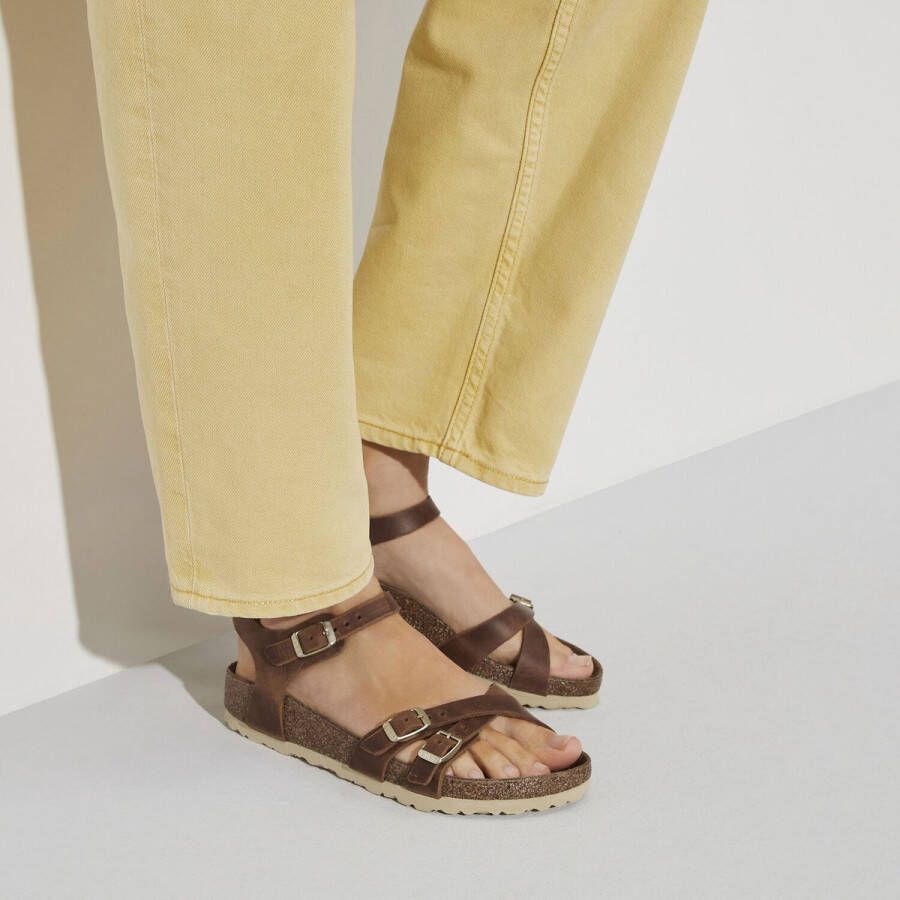Birkenstock Kumba Dames Sandalen Dames Cognac