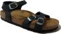 Birkenstock Kumba Dames Sandalen Black Narrow-fit Zwart Nubuck - Thumbnail 8