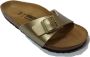 BIRKENSTOCK Slippers Madrid Maat: 41 Materiaal: Leatherlook Kleur: Goud - Thumbnail 15