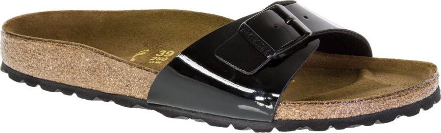 Birkenstock Madrid BF Lack Narrow Dames Slippers Black