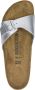 Birkenstock Zilveren Slide Sandalen Madrid Stijl Gray - Thumbnail 14