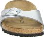 Birkenstock Zilveren Slide Sandalen Madrid Stijl Gray - Thumbnail 15