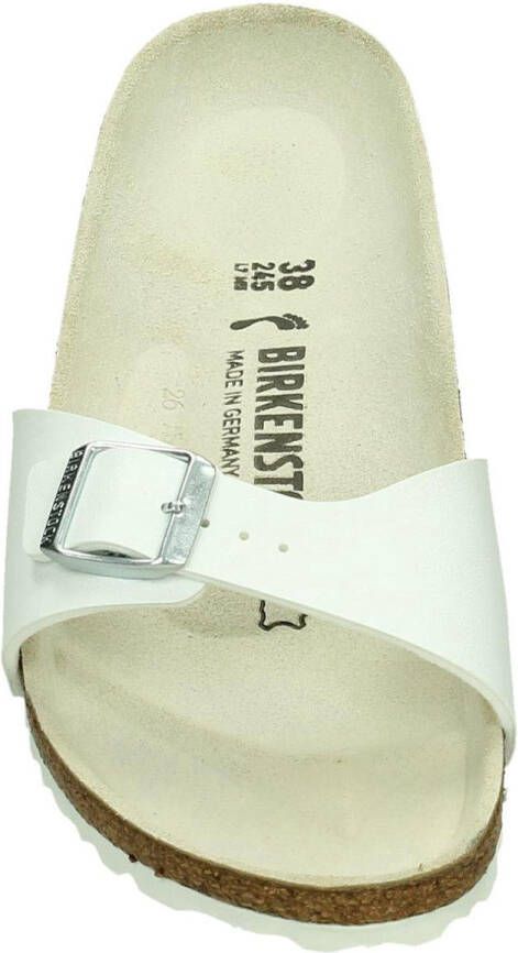 Birkenstock Madrid BF Weiá Narrow Dames Slippers White