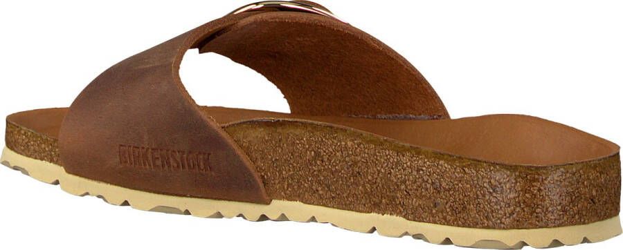 Birkenstock Madrid Big Buckle bruin sandalen dames (S) (1006525)