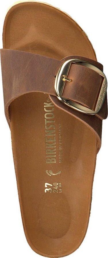 Birkenstock Madrid Big Buckle bruin sandalen dames (S) (1006525)