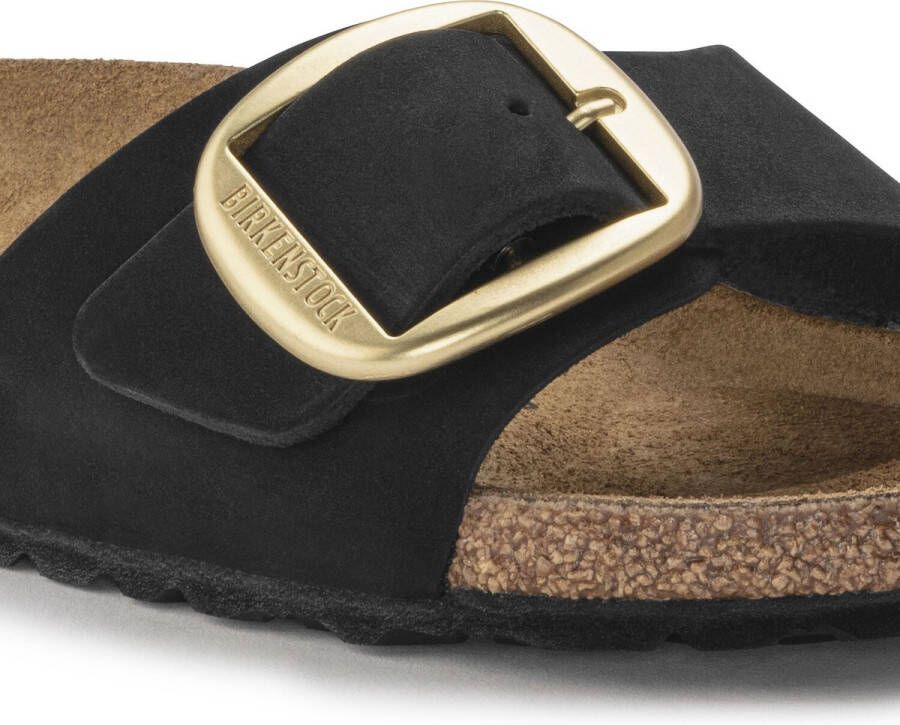 Birkenstock Madrid Big Buckle Sandalen zwart Dames