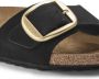 BIRKENSTOCK Slippers Dames Madrid Big Buckle Maat: 35 Materiaal: Nubuck Kleur: Zwart - Thumbnail 14