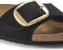 Birkenstock Madrid Dames Slippers Midnight Narrow fit | Blauw | Nubuck - Thumbnail 12