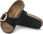 Birkenstock Madrid Dames Slippers Midnight Narrow fit | Blauw | Nubuck - Thumbnail 13