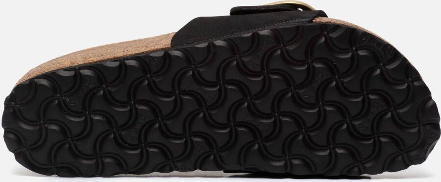 Birkenstock Madrid Big Buckle Slippers Dames Zwart