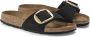 BIRKENSTOCK Slippers Dames Madrid Big Buckle Maat: 39 Materiaal: Nubuck Kleur: Zwart - Thumbnail 15