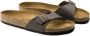 Birkenstock Madrid Dames Slippers Dark Brown Regular fit | Bruin | Imitatieleer - Thumbnail 8