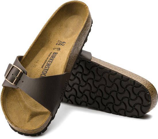 Birkenstock Madrid Slippers Dark Brown Regular fit | Bruin | Imitatieleer - Foto 11