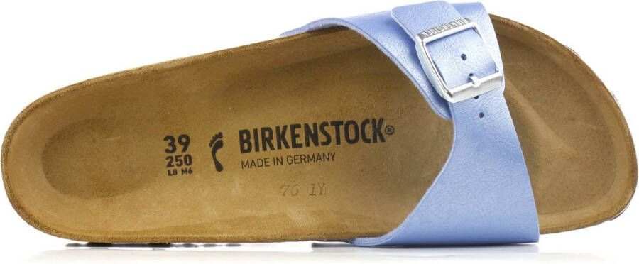 Birkenstock Madrid BS dames sandaal blauw - Foto 5